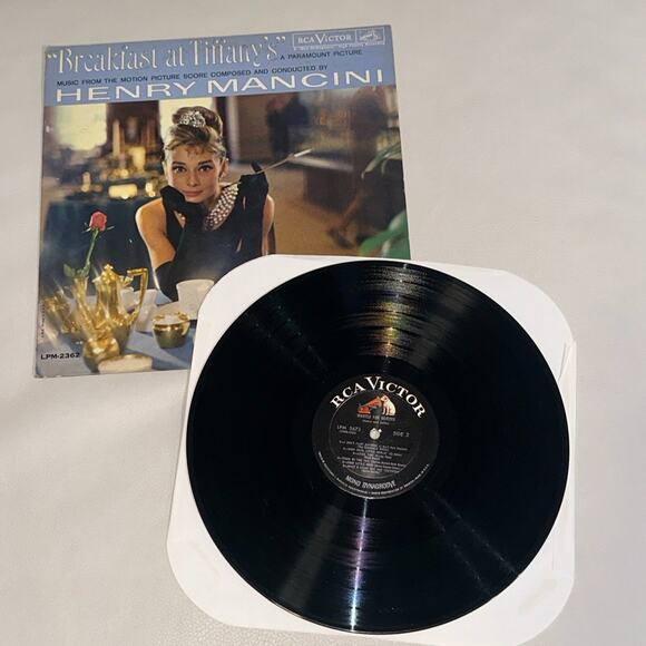 Breakfast at Tiffany's Original Soundtrack Vinyl Record - Picture 5 of 6